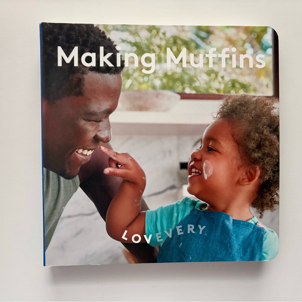 Lovevery “Making Muffins” board book from Helper Play Kit (months 25-27)